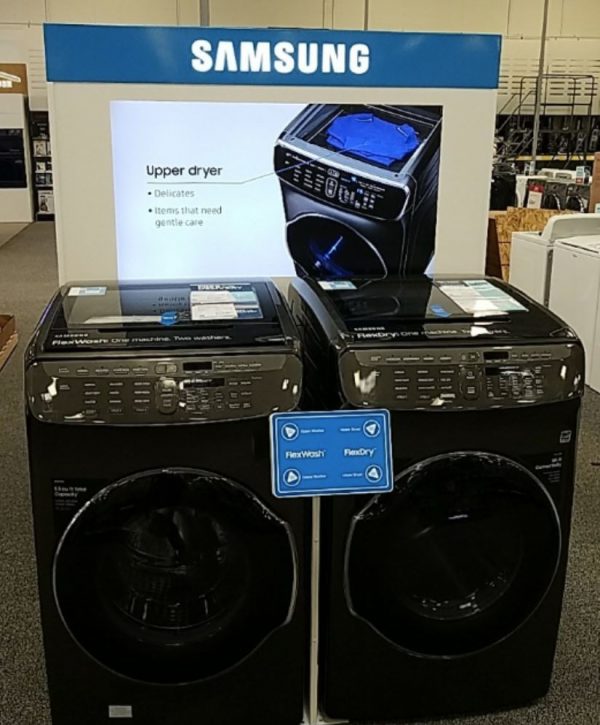 Samsung Washer-Dryer DisplayLI Group Installation Project for Samsung Washer-Dryer Display